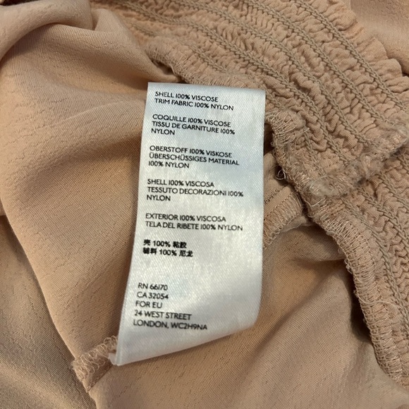 Anthropologie Maeve Kristie blush peasant top - Picture 7 of 8